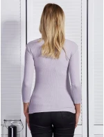 Blúzka CZ BZ 4250.06 tmavo lila