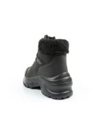 Lee Cooper dámske športové topánky zimné trekkingové zateplené čierne dámske šnurovacie topánky