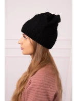 Dámska čiapka Lorena K377 čierna