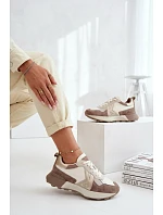 Dámske semišové tenisky Kobbo 66954 beige Dámske semišové tenisky Kobbo 66954 beige