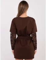 Šaty MI SK 4303.62 hnedé