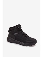 Pánské trekové boty s izolací Lee Cooper LCJ-25-01-3723M Černé Pánské trekové boty s izolací Lee Cooper LCJ-25-01-3723M Černé