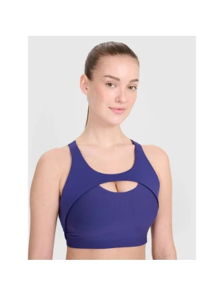 Dámska tréningová podprsenka so strednou podporou 4F 4FWSS25USBAF150-30S