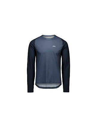 Cyklistické tričko POC M's Motion Air L/S Jersey, tmavomodré