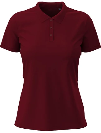Stedman Stretch Polo Women Dámske elastické polo tričko z hustej bavlny 05.9740 bordó Stedman Stretch Polo Women Dámske elastické polo tričko z hustej bavlny 05.9740 bordó