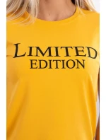 Blúzka z limitovanej edície v horčicovej farbe