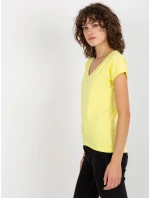 Tričko VI TS 035.01P svetlo žltá Tričko VI TS 035.01P svetlo žltá
