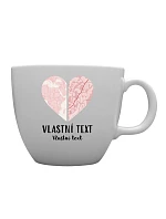 Personalizovaný keramický hrnček MEGA XXL s objemom 1 000 ml – Dve miesta, jedno srdce Personalizovaný keramický hrnček MEGA XXL s objemom 1 000 ml – Dve miesta, jedno srdce
