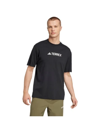 Pánske tričko adidas Terrex Classic Logo T-shirt black JF9143 pánske