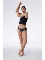 Tangá Peggy Brown spodný diel bikín - Julimex