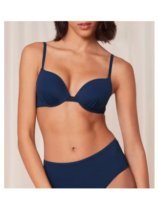 Dámska plavková podprsenka Summer Mix & Match WHU 01 sd 00RA dark blue - Triumph Dámska plavková podprsenka Summer Mix & Match WHU 01 sd 00RA dark blue - Triumph