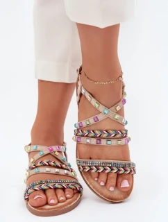 Sandále model 215007 Krok vo veľkom štýle