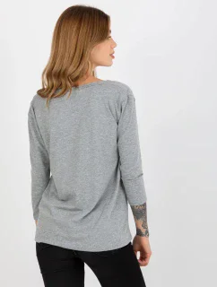 Blúzka EM BZ ES 21 609.10x šedá