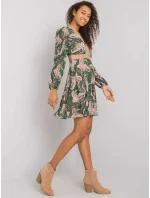 Šaty LC SK 22K 3035.03P tmavo zelená