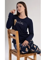 Dámske pyžamo dlhé Méďa