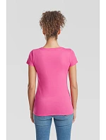 Fruit of the Loom Lady-Fit Valueweight V-Neck T Dámske tričko s výstrihom do V 16.1398 tmavomodrá