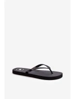 Damskie Japonki Klapki 4FMM00FFLIF018-21S Czarne