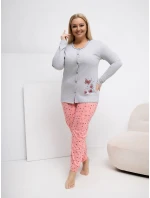 DU PI FP 509.99P sivé pyžamo