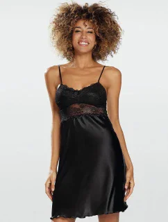 Dámska košieľka Peri Black chemise - Dkaren