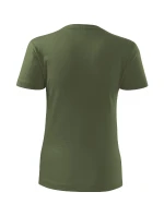 Klasické nové tričko khaki