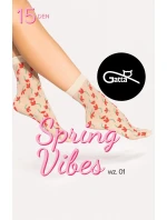 Ponožky Gatta Spring Vibes wz.01 15 den