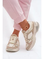Dámske tenisky na platforme GAP MARATHON GPW6154923895 Beige Dámske tenisky na platforme GAP MARATHON GPW6154923895 Beige