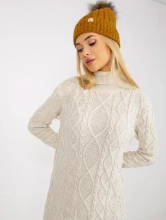 Dámska čiapka JK CZ 8.71 tmavo žltá