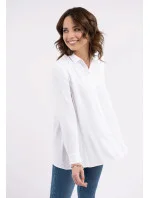 Dámska košeľa K-Emma L09347-S24 biela - Volcano