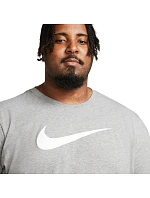 Pánske tričko Nike Sportswear Swoosh Tee Icon grey DC5094 063 pánske