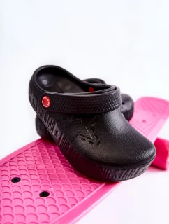 Detské ľahké papuče Kroks Big Star II375001 Black