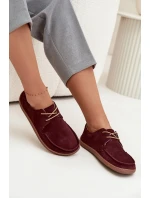 Dámske barefoot topánky z prírodného semišu Zazoo 327 burgundy Dámske barefoot topánky z prírodného semišu Zazoo 327 burgundy