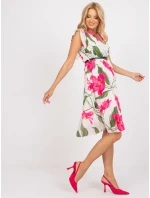 Šaty DHJ SK N13198 2.64P svetlo béžové