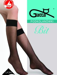 Sieťované podkolienky "kabaretky" BIT