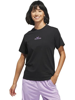 Dámske tričko adidas Bow on Linear Logo Graphic T-shirt black KB2400