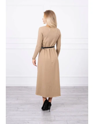 Šaty s ozdobným pásikom a nápisom camel Šaty s ozdobným pásikom a nápisom camel