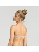 Dámska vystužená podprsenka bez kostíc DIM WireFree TRIANGLE PADDED BRA - DIM - telová Dámska vystužená podprsenka bez kostíc DIM WireFree TRIANGLE PADDED BRA - DIM - telová