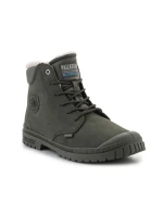 Palladium SP20 Cuff Leather Waterproof WL U 79067-325-M Olive Night topánky