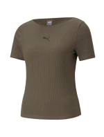 Dámske tričko Her Ribbed Slim Grape Leaf W 531917 44 - Puma