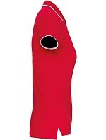 Kariban K 252 Dámske kontrastné polo tričko z piké 20.K252 červená/biela/námornícka modrá Kariban K 252 Dámske kontrastné polo tričko z piké 20.K252 červená/biela/námornícka modrá