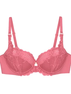 Dámska podprsenka Wild Peony Florale Bra W - RED - ružová 3880 - TRIUMPH