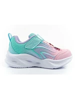 Skechers Color Breeze LED Detská športová obuv pre dievčatá Tyrkysová Skechers Color Breeze LED Detská športová obuv pre dievčatá Tyrkysová