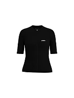 Cyklistické tričko POC W's Cadence Jersey, čierne