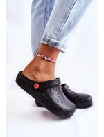 Dámske ľahké papuče Big Star II275001 Black