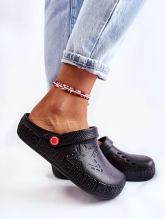 Dámske ľahké papuče Big Star II275001 Black