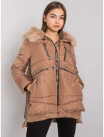 Dámsky kabát NM KR H 1072 ťavia