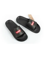 Levi's Dámske športové žabky Pohodlné módne čierne dámske topánky Levi's Dámske športové žabky Pohodlné módne čierne dámske topánky