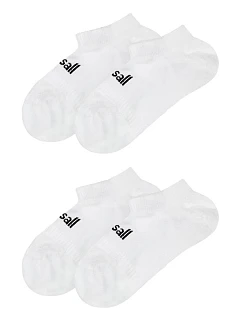 Športové ponožky CASALL Training Sock, balenie po 2 kusoch, biela farba