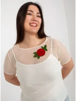 Blúzka LK BZ 506238.40P svetlo béžová Blúzka LK BZ 506238.40P svetlo béžová