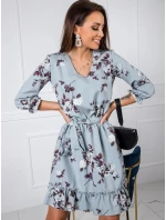 Šaty LK SK 507917.23P sivá