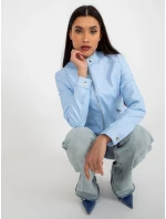 Dámska bunda NM KR G103 bunda.00P svetlo modrá - FPrice